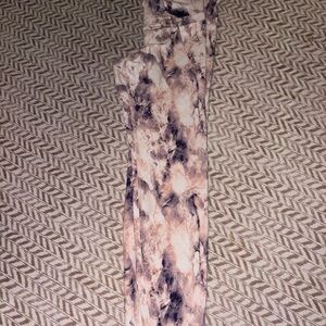 Tie-Dye Patterned Pants